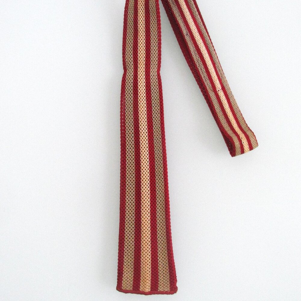 Flat Square Bottom Vintage Men's Tie